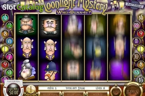 Скрин4. Moonlight Mystery слот