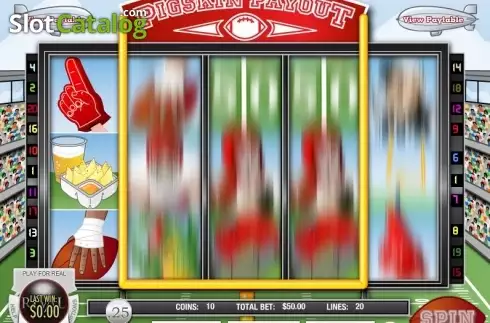 Скрин4. Pigskin Payout слот