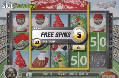 Скрин5. Pigskin Payout слот