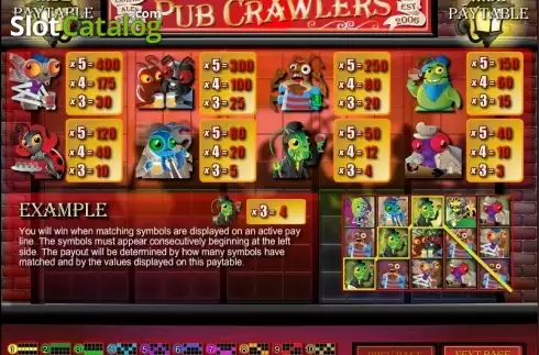 Скрин2. Pub Crawlers слот