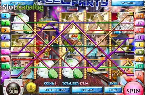 Скрин4. Reel Party Platinum слот