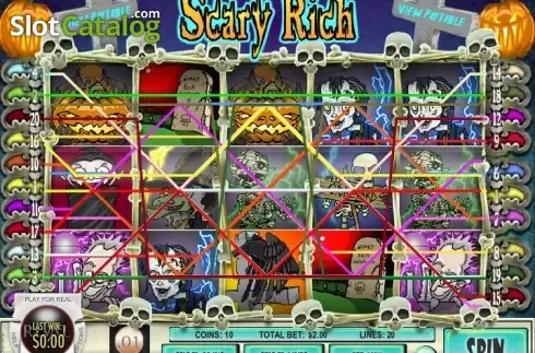 Скрин3. Scary Rich слот