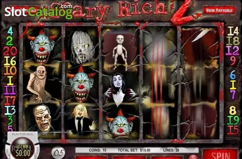 Скрин4. Scary Rich 2 слот