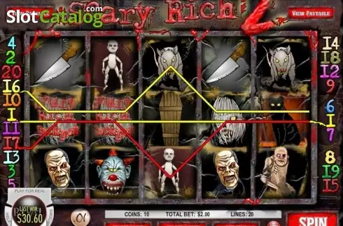 Скрин5. Scary Rich 2 слот