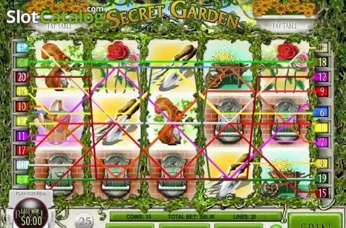 Скрин3. Secret Garden (Rival) слот