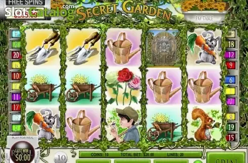 Скрин6. Secret Garden (Rival) слот