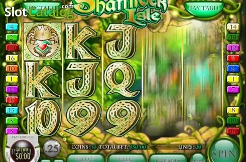 Скрин4. Shamrock Isle слот