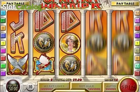 Скрин4. Spartan Warrior (Rival Gaming) слот