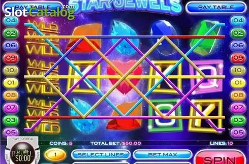 Скрин4. Star Jewels (Rival Gaming) слот