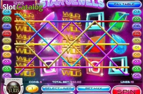 Скрин7. Star Jewels (Rival Gaming) слот