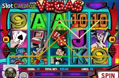 Скрин9. Vintage Vegas слот