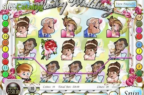 Скрин7. Wacky Wedding слот