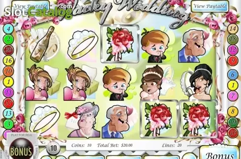 Скрин8. Wacky Wedding слот