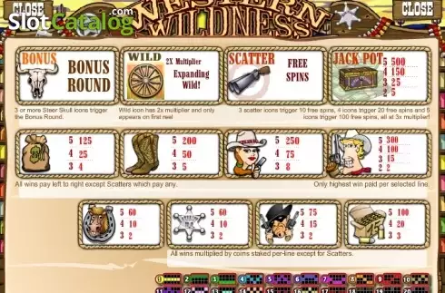 Скрин2. Western Wildness слот
