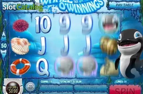Скрин6. Whale O' Winnings слот