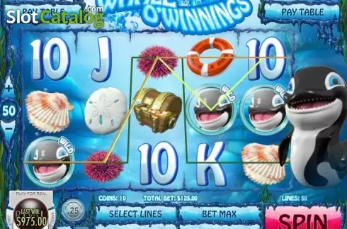 Скрин7. Whale O' Winnings слот