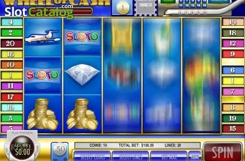 Скрин4. Wheel of Cash слот