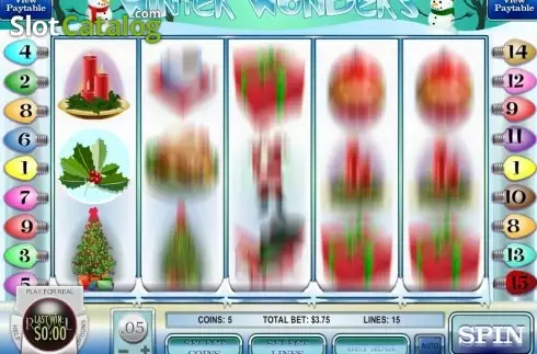 Скрин3. Winter Wonders (Rival) слот