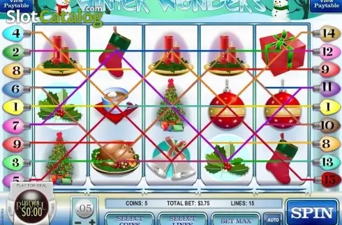 Скрин4. Winter Wonders (Rival) слот