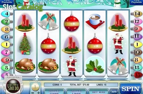Скрин6. Winter Wonders (Rival) слот