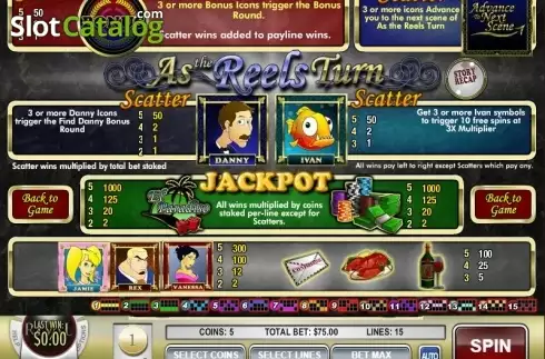 Скрин2. As the Reels Turn 2 слот