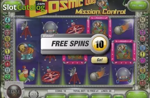 Скрин4. Cosmic Quest: Mission Control слот