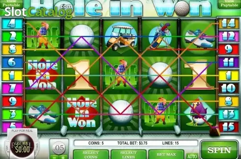 Скрин3. Hole in Won слот