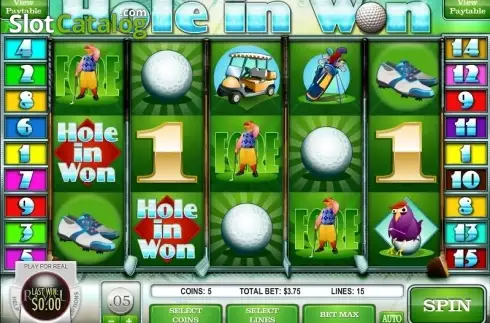 Скрин4. Hole in Won слот