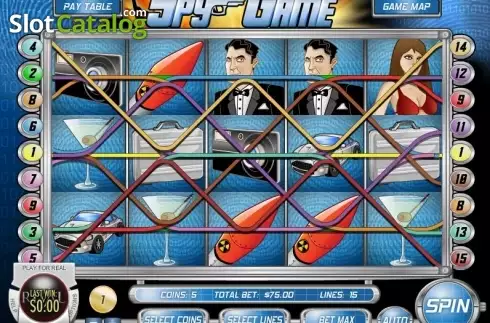 Скрин3. Spy Game слот