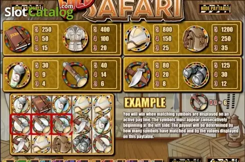 Скрин2. Wild Safari (Rival) слот