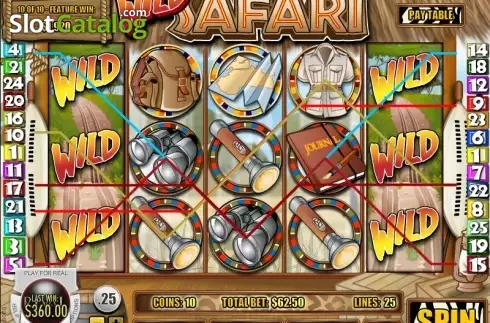 Скрин6. Wild Safari (Rival) слот