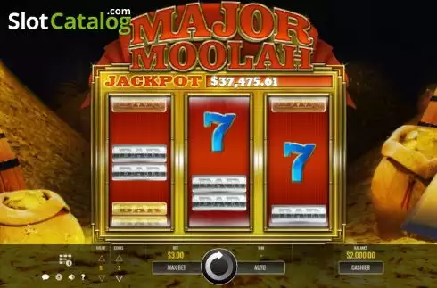 Скрин2. Major Moolah слот