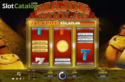Скрин3. Major Moolah слот