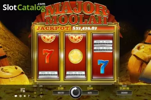 Скрин4. Major Moolah слот