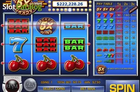 Скрин4. Jackpot 5X Wins слот