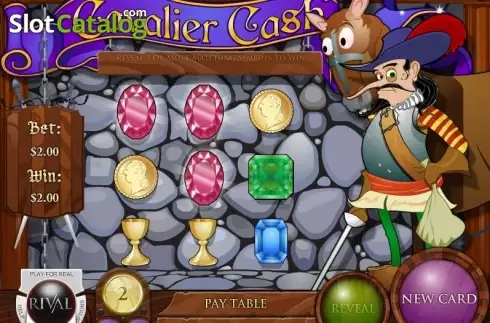 Скрин3. Cavalier Cash Scratch and Win слот