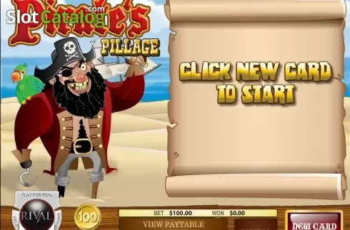 Скрин3. Pirate's Pillage Scratch and Win слот