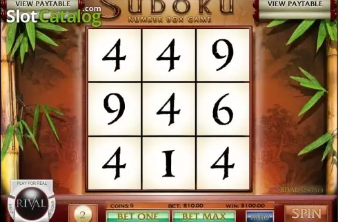 Скрин3. Sudoku Box Game слот