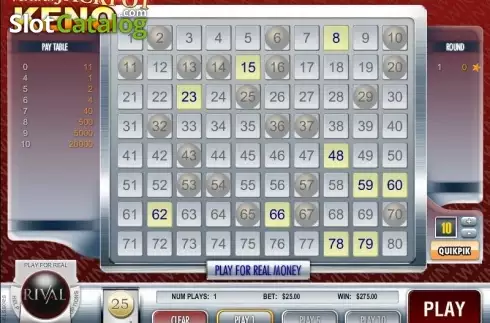 Скрин5. Vegas Jackpot Keno слот