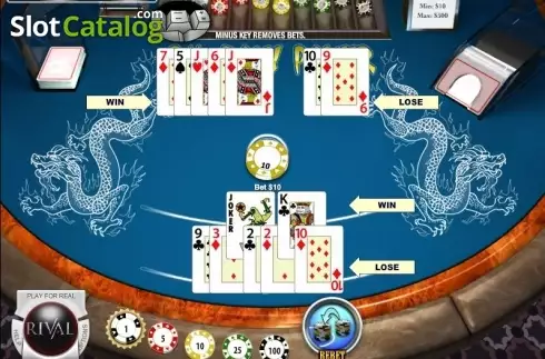 Скрин4. Pai Gow Poker (Rival) слот