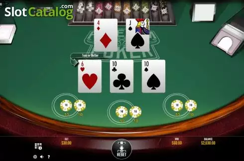 Скрин3. Ride'Em Poker (Rival) слот