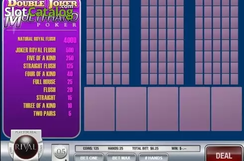 Скрин3. Double Joker (Rival Gaming) слот