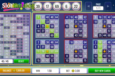 Скрин4. Bingo 75 Ball слот