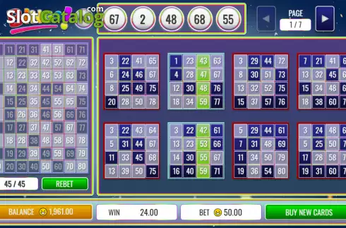 Скрин4. Bingo 80 Ball слот