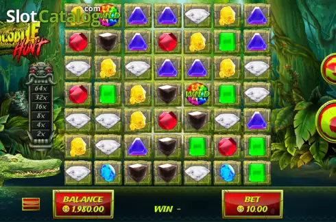 Скрин2. Crocodile Hunt слот