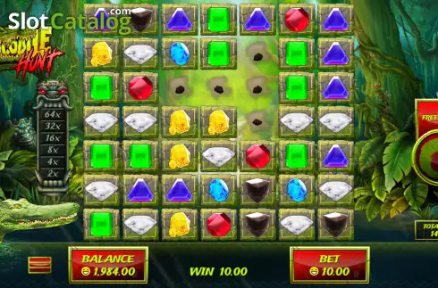 Скрин3. Crocodile Hunt слот