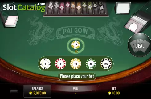 Скрин2. Pai Gow слот