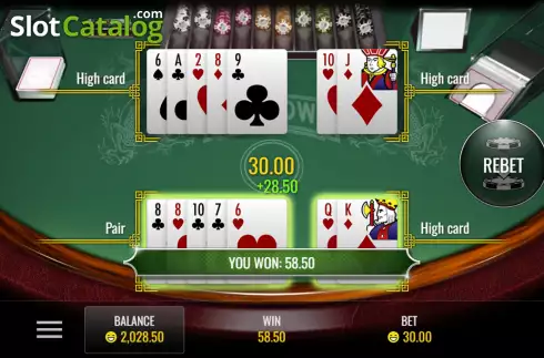 Скрин3. Pai Gow слот
