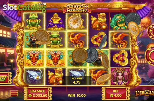 Скрин4. Dragon Harmony слот