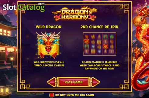 Скрин2. Dragon Harmony слот